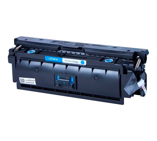 Тонер-картридж NVP NV-CF361A для HP Color LaserJet M552dn/ M553dn/ M553n/ M553x/ M577dn/ M577f/ M577c, голубой (5000 стр.)