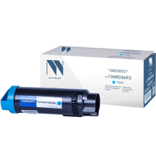 Тонер-картридж NVP NV-106R03693 для Xerox Phaser 6510/WorkCentre 6515, голубой (4300 стр.)