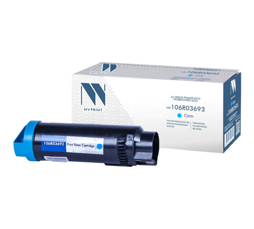 Тонер-картридж NVP NV-106R03693 для Xerox Phaser 6510/WorkCentre 6515, голубой (4300 стр.)