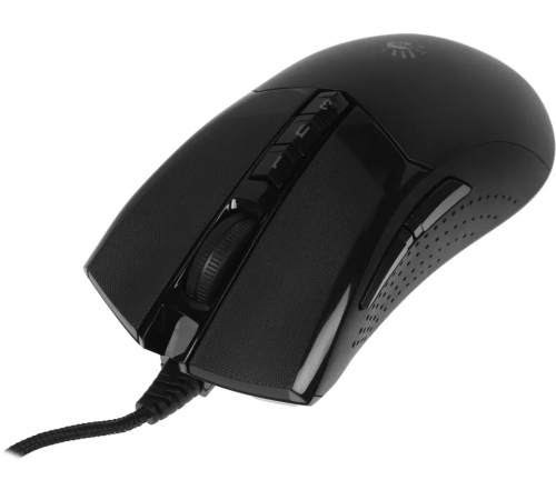 Мышь проводная игровая A4Tech Bloody W90 Ma, 10000 dpi, USB, 7 кнопок, черный