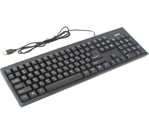 Клавиатура проводная SVEN Standard 303 Power, USB+PS/2, чёрный