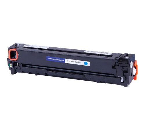 Тонер-картридж NVP NV-CB541A/NV-716 универсальный для HP/Canon Color LaserJet CP1215/ CP1515n/ CM1312/ CM1312nfi/ i-SENSYS LBP-5050/ MF8030C/ MF8050C/ 8080C, голубой (1400 стр.)