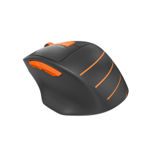 Мышь беспроводная A4Tech Fstyler FG30S, 2000dpi, USB, 6 кнопок, серый/оранжевый