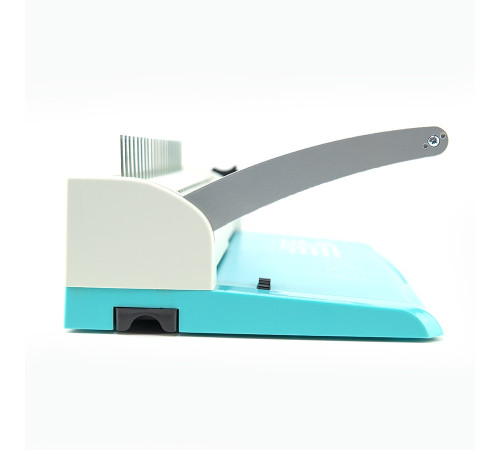 Переплетчик ГЕЛЕОС БП-13+, бирюзовый-белый