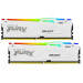 Модуль оперативной памяти Kingston 32GB FURY Beast White RGB XMP DDR5 5200Mhz PC-41600 CL40 DIMM (Kit of 2)