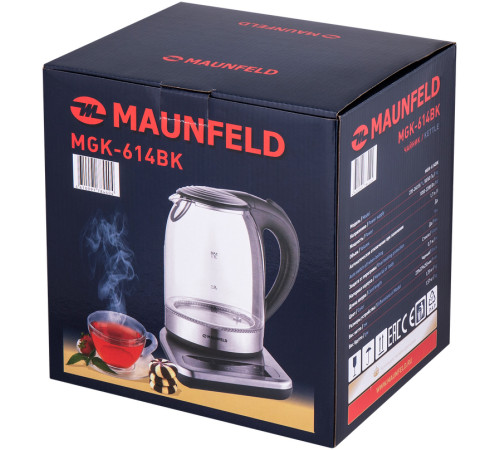 Чайник MAUNFELD MGK-614BK