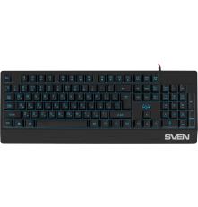 Клавиатура проводная игровая SVEN KB-G8300, черный