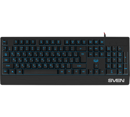 Клавиатура проводная игровая SVEN KB-G8300, черный