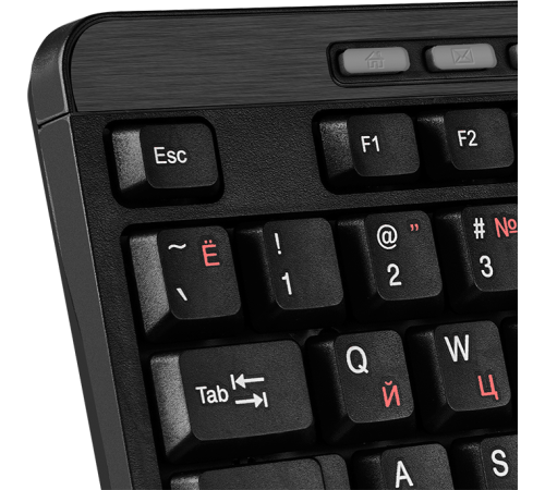 Комплект (клавиатура/мышь) беспроводной SVEN KB-C3400W, черный