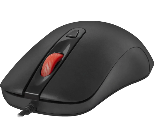 Мышь проводная Defender Omega MB-522, 4 кнопки, 500-1600 dpi, 1.8 м, черный