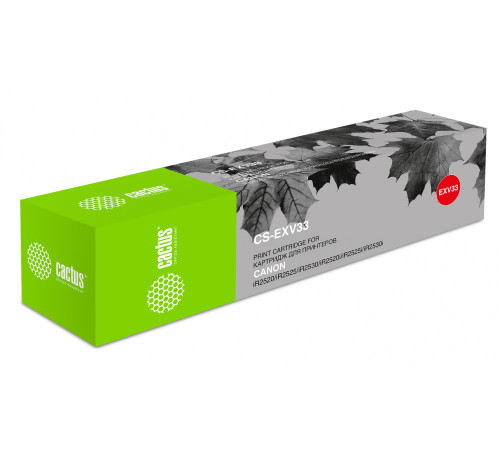 Картридж Cactus CS-EXV33 C-EXV33 для Canon iR 2520/2525/2530/2525i/2530i (14600 стр.)