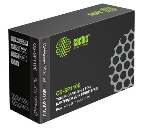 Картридж Cactus CS-SP110E 407442 для Ricoh Aficio SP 111/SP 111SF (2000 стр.)