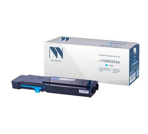 Тонер-картридж NVP NV-106R03534 для Xerox VersaLink C400/C405, голубой (8000 стр.)