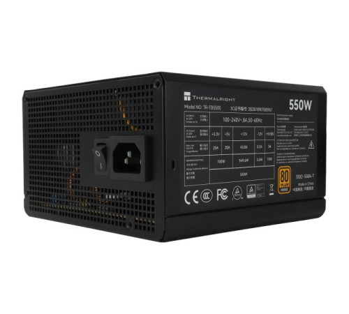 Блок питания 550 Вт Thermalright TR-TB550S, черный