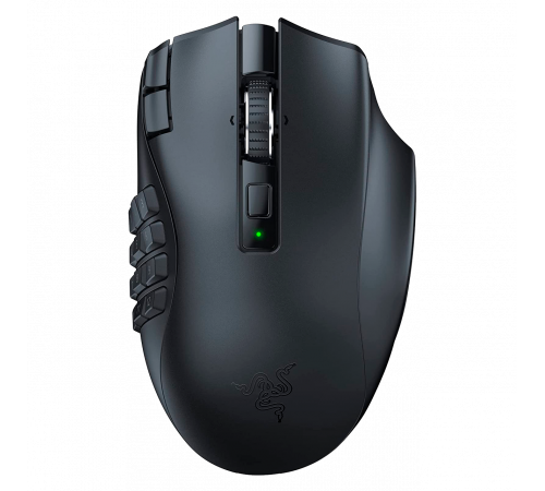 Мышь беспроводная игровая Razer Naga V2 HyperSpeed, черный