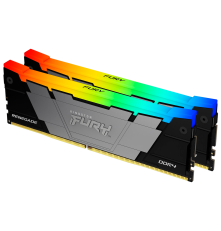 Модуль оперативной памяти Kingston 16GB FURY Renegade RGB Black XMP DDR4 4600Mhz Unbuffered DIMM (Kit 2*8gb) 1RX8 19-26-26 1.5V 288-pin 8Gbit