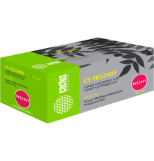 Картридж Cactus CS-TK5240Y TK-5240Y для Kyocera Ecosys M5526cdn/M5526cdw, желтый (3000 стр.)