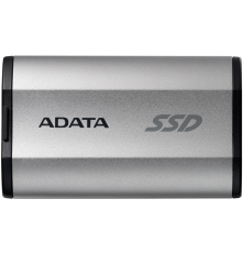 Внешний накопитель SSD 500GB ADATA SD810, USB 3.2, серебристый