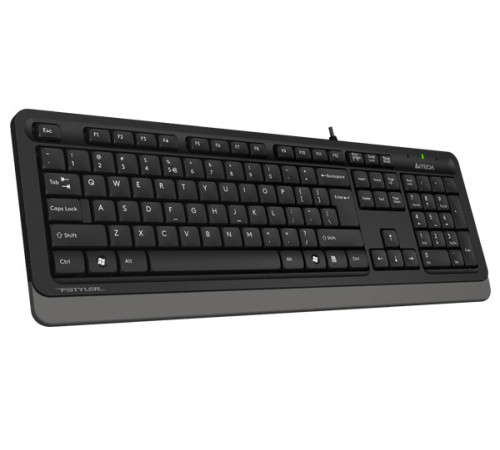 Клавиатура проводная A4Tech Fstyler FK10, черный/серый