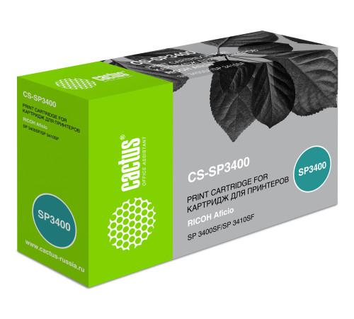 Картридж Cactus CS-SP3400 407648 для Ricoh Aficio SP 3400/3410/3410dn (5000 стр.)
