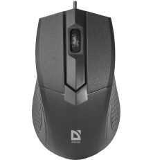 Мышь проводная Defender Optimum MB-270 PRO, 3 кнопки,1200 dpi, 1.8 м, черный