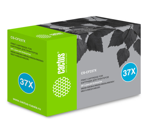 Картридж Cactus CS-CF237X CF237X для HP LJ M608n/M608dn/M609x/M631h/M631, черный (25000 стр.)