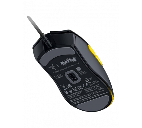 Мышь проводная игровая Razer Cobra - Pokemon Kanto Starters Ed., желтый