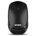 Мышь беспроводная SVEN RX-210W, 2.4 GHz, 4 кнопки, 800-1400 dpi, черный