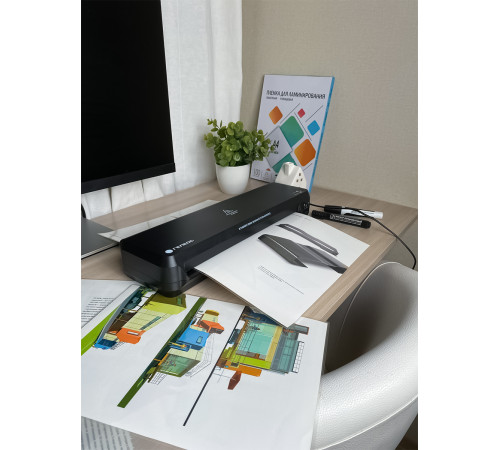 Ламинатор ГЕЛЕОС ЛМ A3 Старт, А3, черный