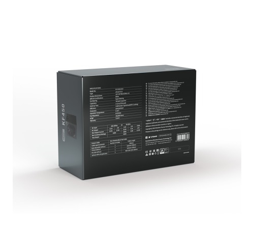 Блок питания 450 Вт PCCooler P3-F450-W1H, черный