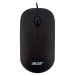 Мышь проводная ACER OMW122, 1200 dpi, soft-touch, 3 кнопки, черный