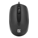 Мышь проводная Defender Alpha MB-507, 3D, бесшумная, 1.8 м, черный