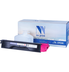 Тонер-картридж NVP NV-TK-590 для Kyocera FS-C5250DN/ C2026MFP/ C2026MFP+/ C2126MFP/ C2126MFP+/ C2526MFP/ C2626MFP/ Ecosys P6026cdn, пурпурный (5000 стр.)