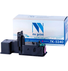 Тонер-картридж NVP NV-TK-5240 для Kyocera Ecosys P5026cdn/P5026cdw/M5526cdn/M5526cdw, пурпурный (3000 стр.)