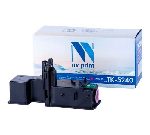 Тонер-картридж NVP NV-TK-5240 для Kyocera Ecosys P5026cdn/P5026cdw/M5526cdn/M5526cdw, пурпурный (3000 стр.)