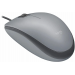 Мышь проводная Logitech M110 SILENT, USB, серый