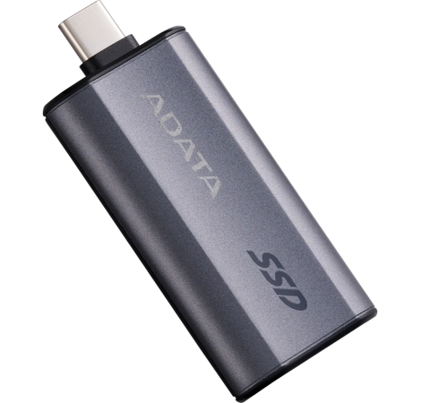 Внешний накопитель SSD 1TB ADATA SC75, USB 3.2, серый титан