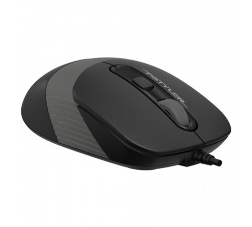 Мышь проводная A4Tech Fstyler FM10, 1600 dpi, USB, 4 кнопки, черный/серый
