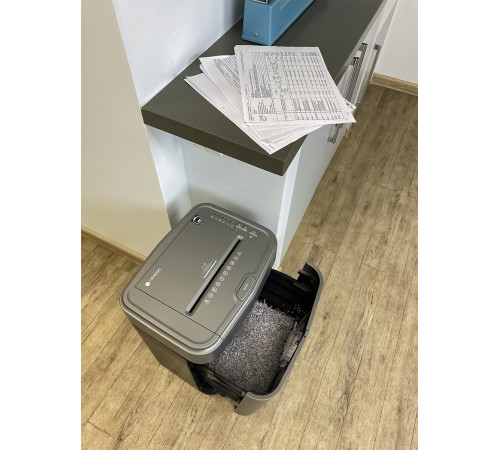 Уничтожитель документов ГЕЛЕОС АП23-5, серый/черный