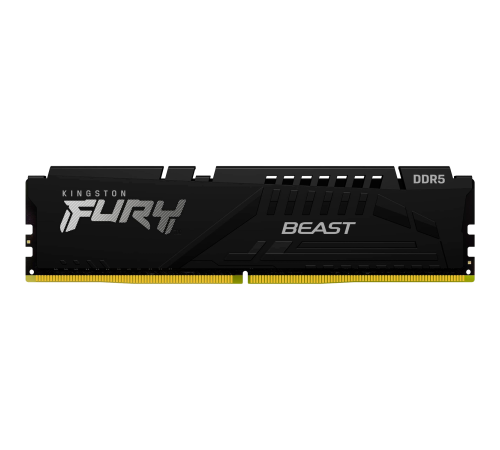 Модуль оперативной памяти Kingston 16GB FURY Beast DDR5 6400Mhz PC5-51200 CL32 DIMM
