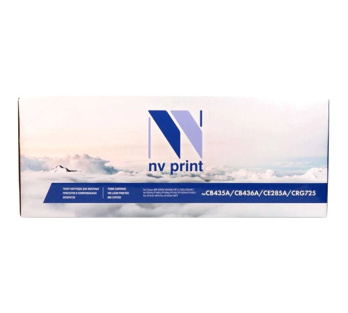 Комплект картриджей NVP NV-CB435A/CB436A/CE285A/NV-725-SET3  для HP/Canon LaserJet P1005/ P1006/ M1120/ M1120n/ M1522n/ M1522nf/ P1505/ P1505n/ M1132/ M1212nf/ M1217nfw/ P1102/ P1102w/ M1214nfh/ M1132s/ 6000 i-Sensys/ 6000B i-Sensys / 6020 i-Sensys (2000