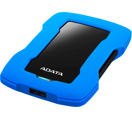 Внешний жесткий диск 1TB ADATA HD330, USB 3.1, синий/черный