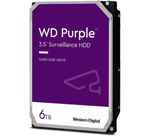 Жесткий диск 6TB Western Digital Purple WD63PURU