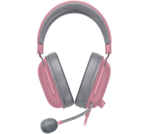 Гарнитура проводная Razer Blackshark V2 X, розовый/серый