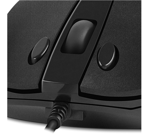 Мышь проводная игровая SVEN RX-95, 6 кнопок, 1000-4000 dpi, чёрная