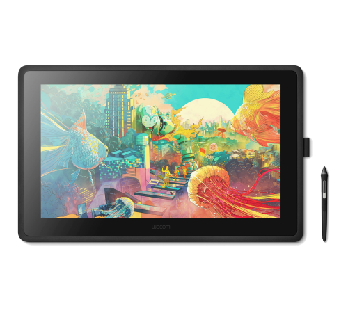 Интерактивный дисплей Wacom Cintiq 22, черный