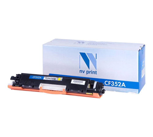 Тонер-картридж NVP NV-CF352A для HP Color LaserJet Pro M176n/ M177fw, желтый (1000 стр.)