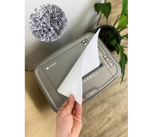 Уничтожитель документов ГЕЛЕОС АП23-5, серый/черный