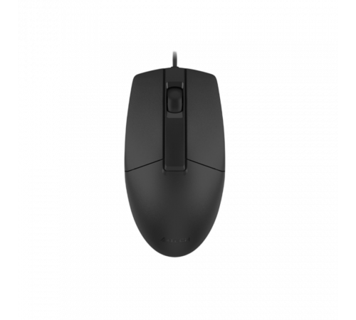 Мышь проводная A4Tech OP-330, 1200 dpi, USB, 3 кнопки, черный
