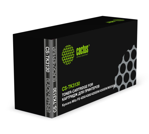 Картридж Cactus CS-TK3130 TK-3130 для Kyocera Mita FS 4200/4300/4200DN/4300 (25000 стр.)